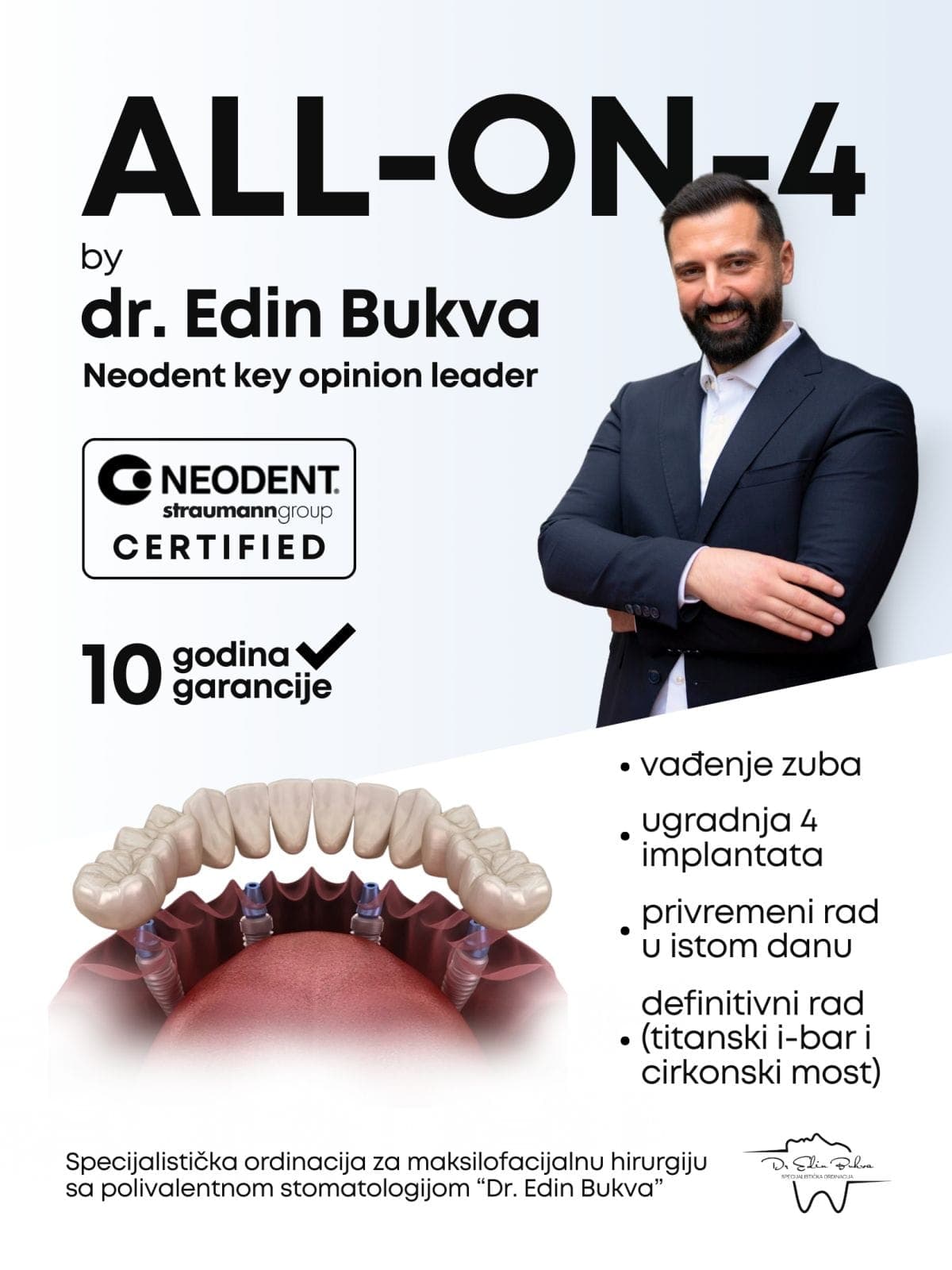 Dr. Edin Bukva — maksilofacijalna hirurgija — 1