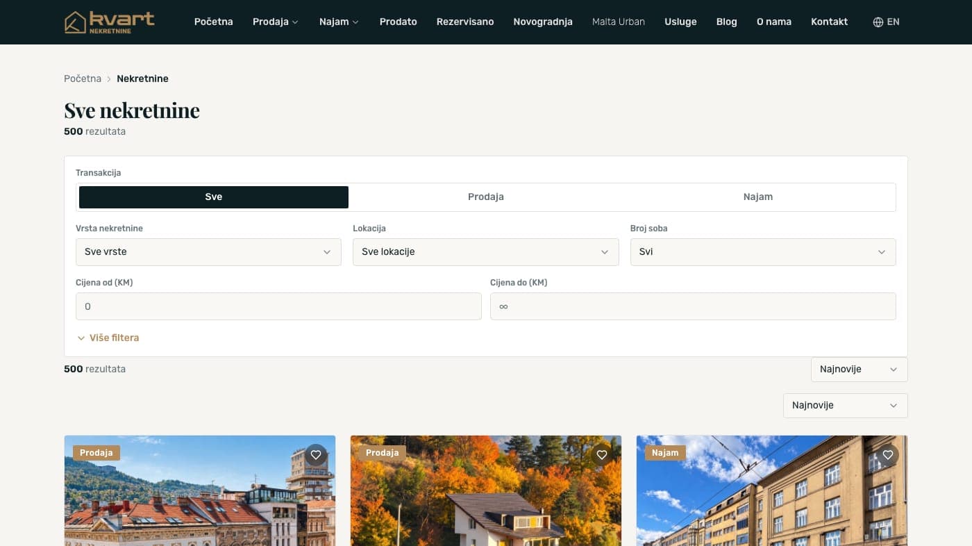 Property search